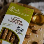 Paluszki Bez-E z miodem i orzechami